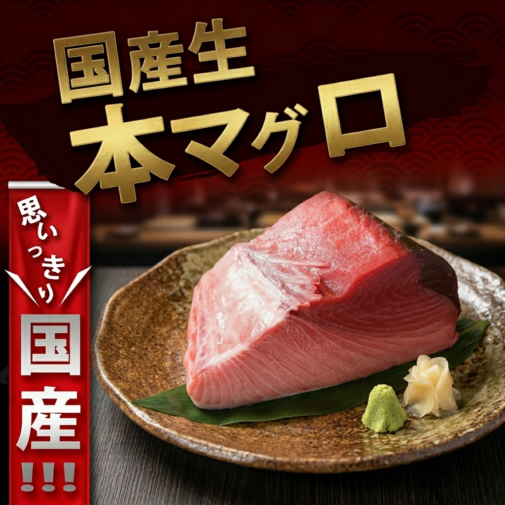 マグロバナーデザイン